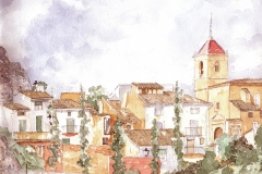 callejón de la iglesia